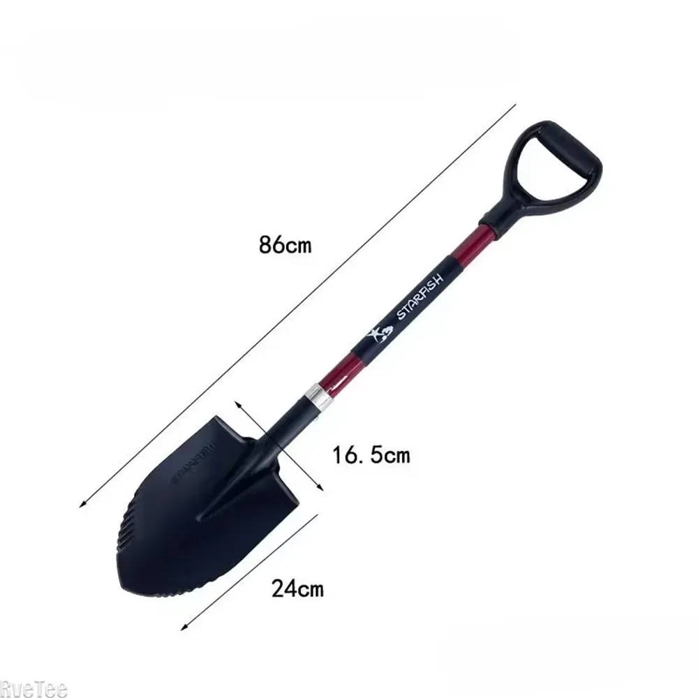 Manganese Steel Fiber Quenching Shovel Multifunctional Off-Road Climbing Tool Rescue Outdoor Vehicle Shovel Portable Hand Tools 6