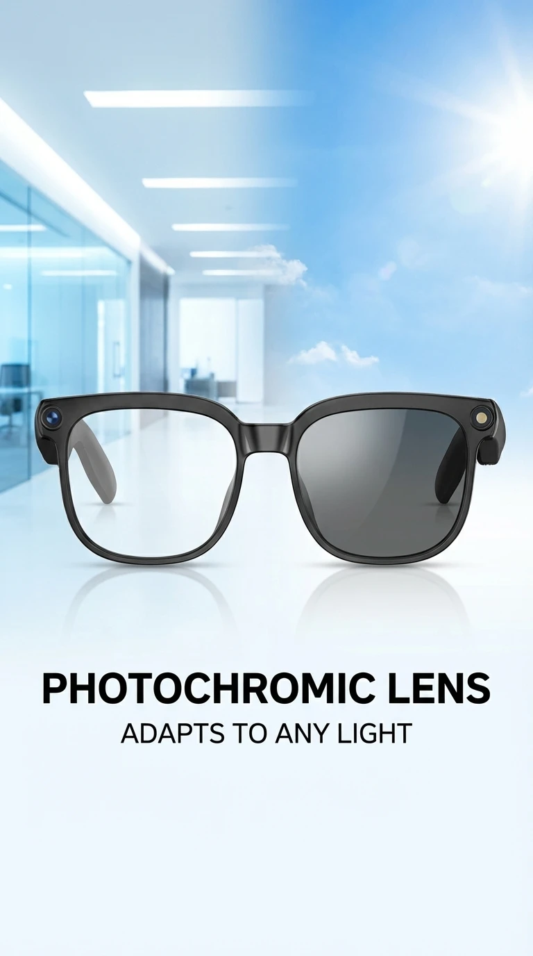 Smart Brille Mit Ki Sprachübersetzung Und Videoaufnahmefunktion_voghion.com
