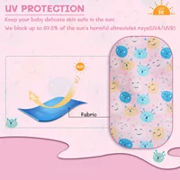 Infant Toddler 2MM Neoprene Vest Adjustable Magic Tape Front Chest Crotch UPF50+ Sun Protection Cold Proof Warm Swimming Wetsuit 3