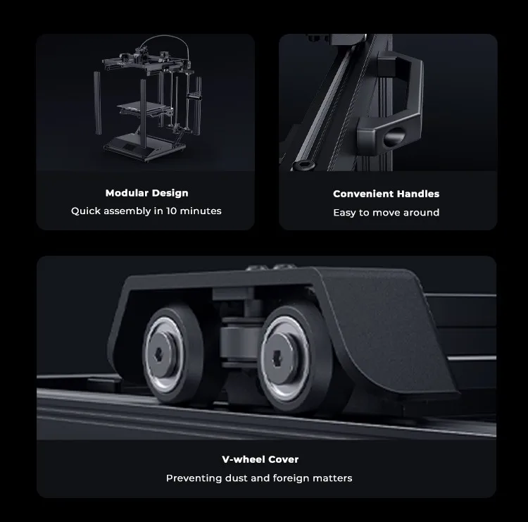 Creality Office Ender 5 S1/K1 MAX Drukarka 3D FDM CR touch automatyczne poziomowanie Drukarka 3D Ender 3 Neo 17 Sb847bd4d1a22490f8d9ee130995affdc4 Creality Office Ender 5 S1/K1 MAX Drukarka 3D FDM CR touch automatyczne poziomowanie Drukarka 3D Ender 3 Neo