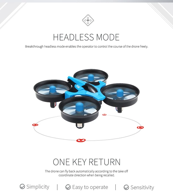 JJRC H36 Mini Rc Drone 360° Flip Headless Mode Remote Control Quadcopter with 1/2/3 Battery Remote Control Drone Toys For Kids 5