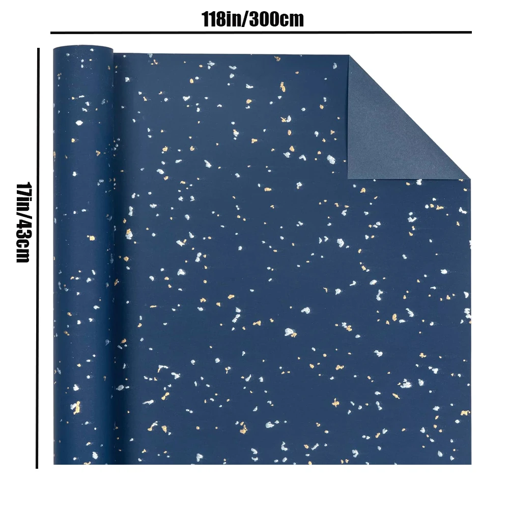 נייר עטיפה למתנה נייר עטיפה פרחוני נהדר לאריזת אמנות DIY נייר קופסת מתנה למסיבת חג המולד