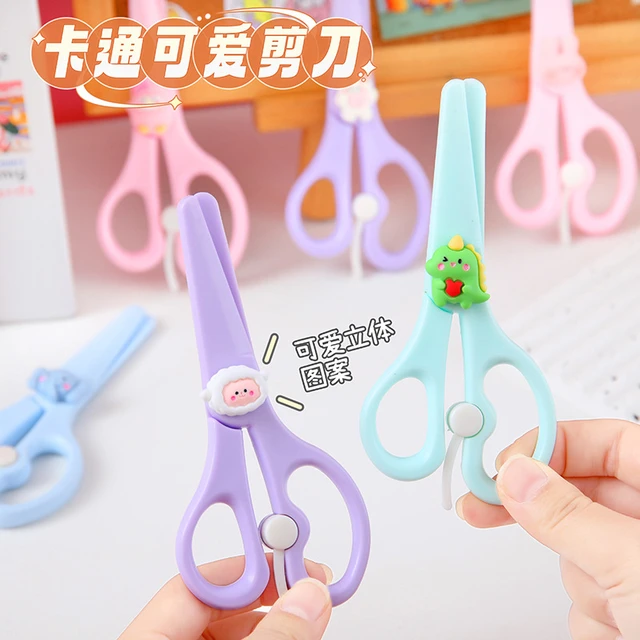 Cartoon Cute Scissors for Kids Multi-purpose Handmade Scrapbooking Paper  Cutting Tool, Lovely Rabbit Design in Pink - AliExpress