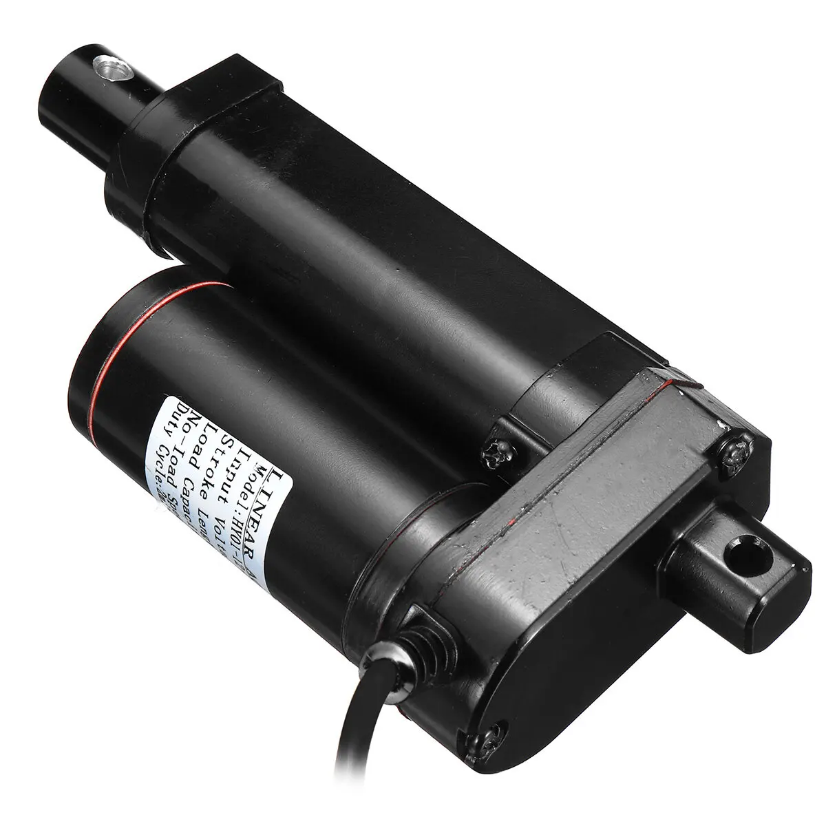 Atuador Linear para Abridor de Janela Elétrico dc 12v 24v 1500n 50 mm 100 mm 150 mm 200 mm 250 mm Curso 30w 2.5a