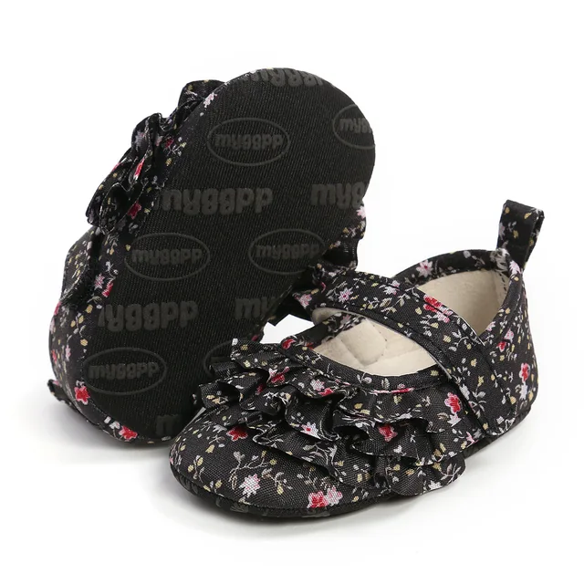 Baby Girls Cotton Shoes Retro Spring Autumn Toddlers Prewalkers Cotton Shoes Infant Soft Bottom First Walkers 0-18M K1