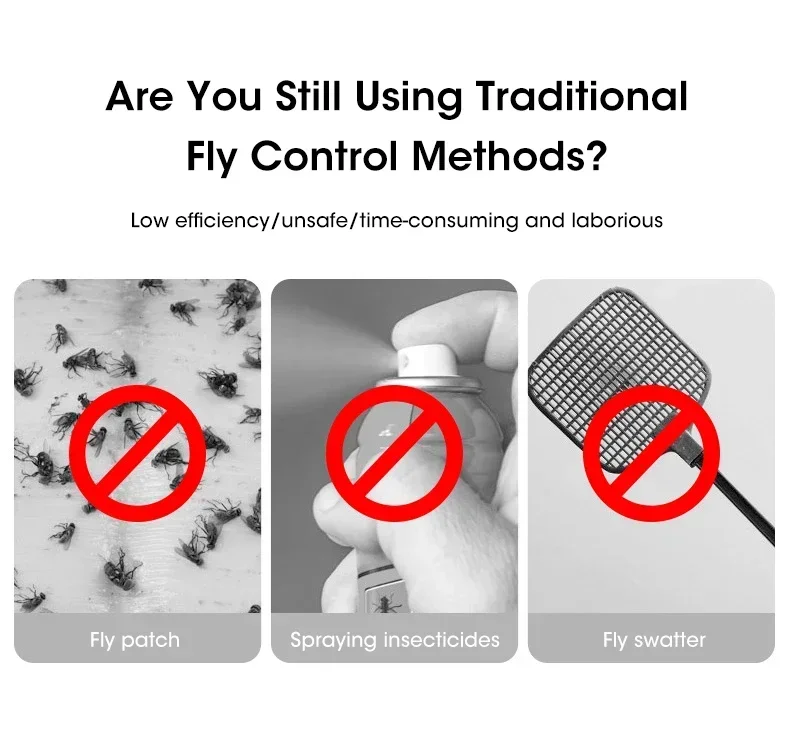 Description Picture 3 of itemKitchen Automatic Flycatcher ,Electric Fly Traps ,USB Electric Fly Trap, Pest Control Catcher Insect Pest Reject Control Catcher