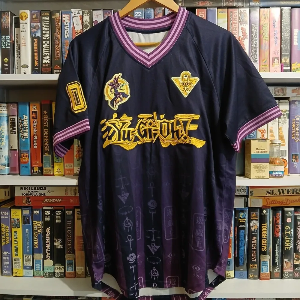 Nwt Yu Gi Oh Yugioh T Shirt Jersey Box Lunch Official Licensed Anime Men's Children's T-Shirt Outdoor Football Exercise Training