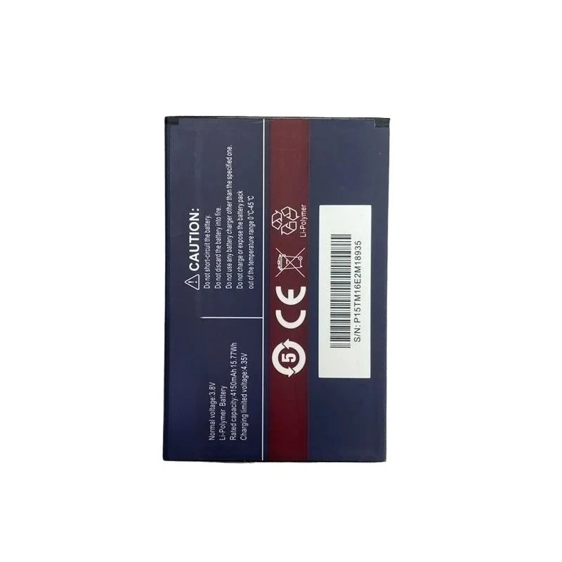 High-Capacity Rechargeable Mobile Phone Battery - 3.8V 4150mAh 15.77Wh
