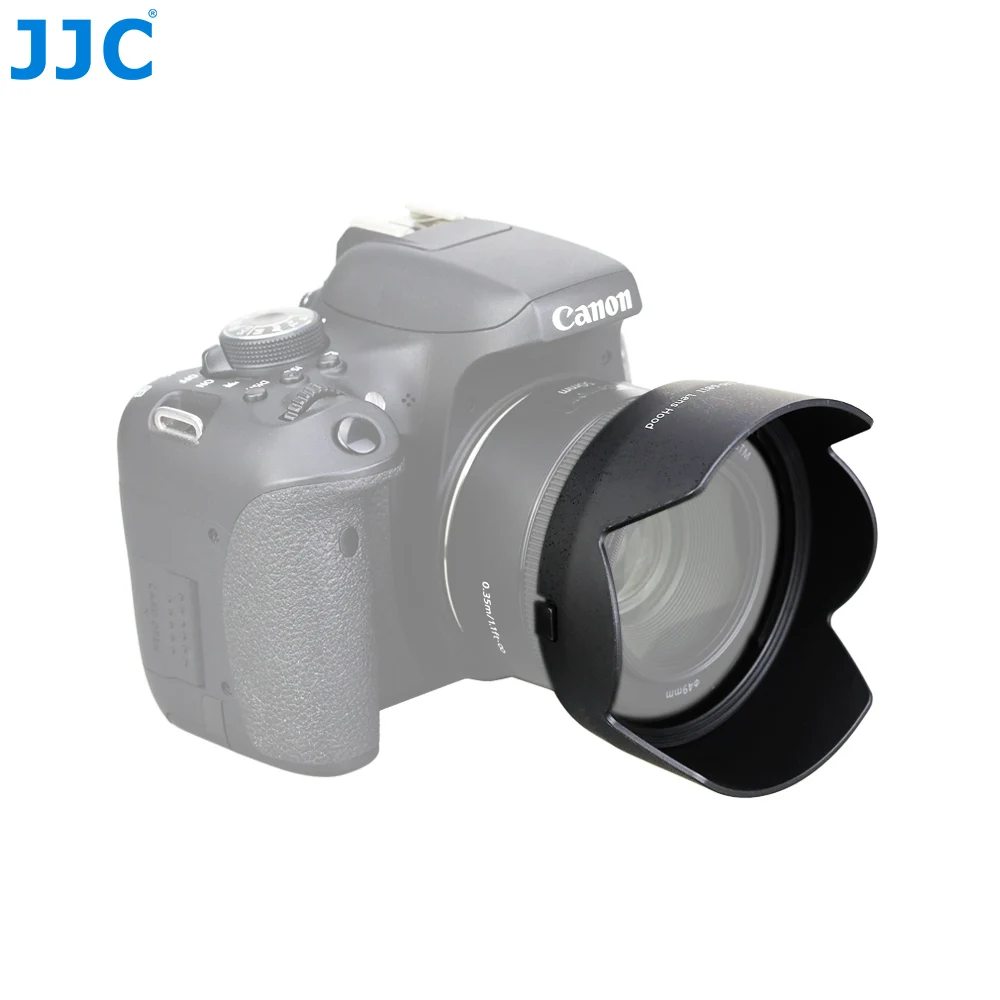 JJC Reversible Camera Lens Hood Compatible with Canon EF 50mm