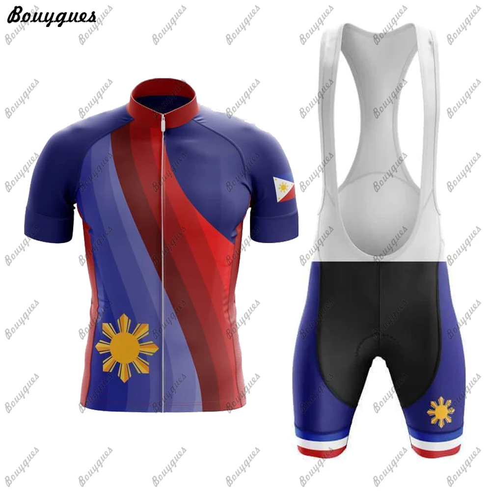 Cycling Jersey Set Men Short Sleeve Cycling Wear MTB Bike Suit Bib Shorts