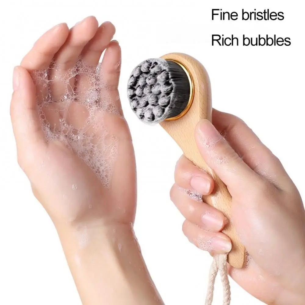 

Body Exfoliating Shower Blackhead Deep Cleansing Skin Care Tool Facial Cleansing Brush Wash Face Brush Massage Scrubber