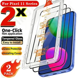 Premium HD Tempered Glass Screen Protector - 2 - Pack, One - Click Dust - Free Installation for Google Pixel 10ProXL (2 Pcs)