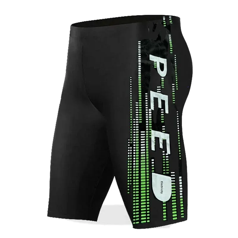 Men's Five-Point Swim Trunks Swim Shorts Anti-Embarrassing Plus Size Quick-Dry for Manufacturers