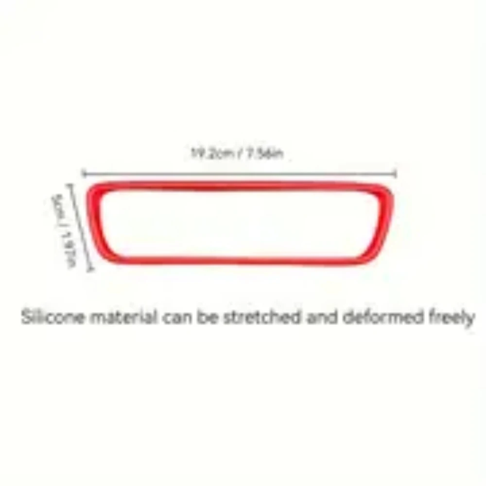 1 PC Car rearview mirror for Tesla model3/Y silicone inner mirror protective cover rearview protective cover