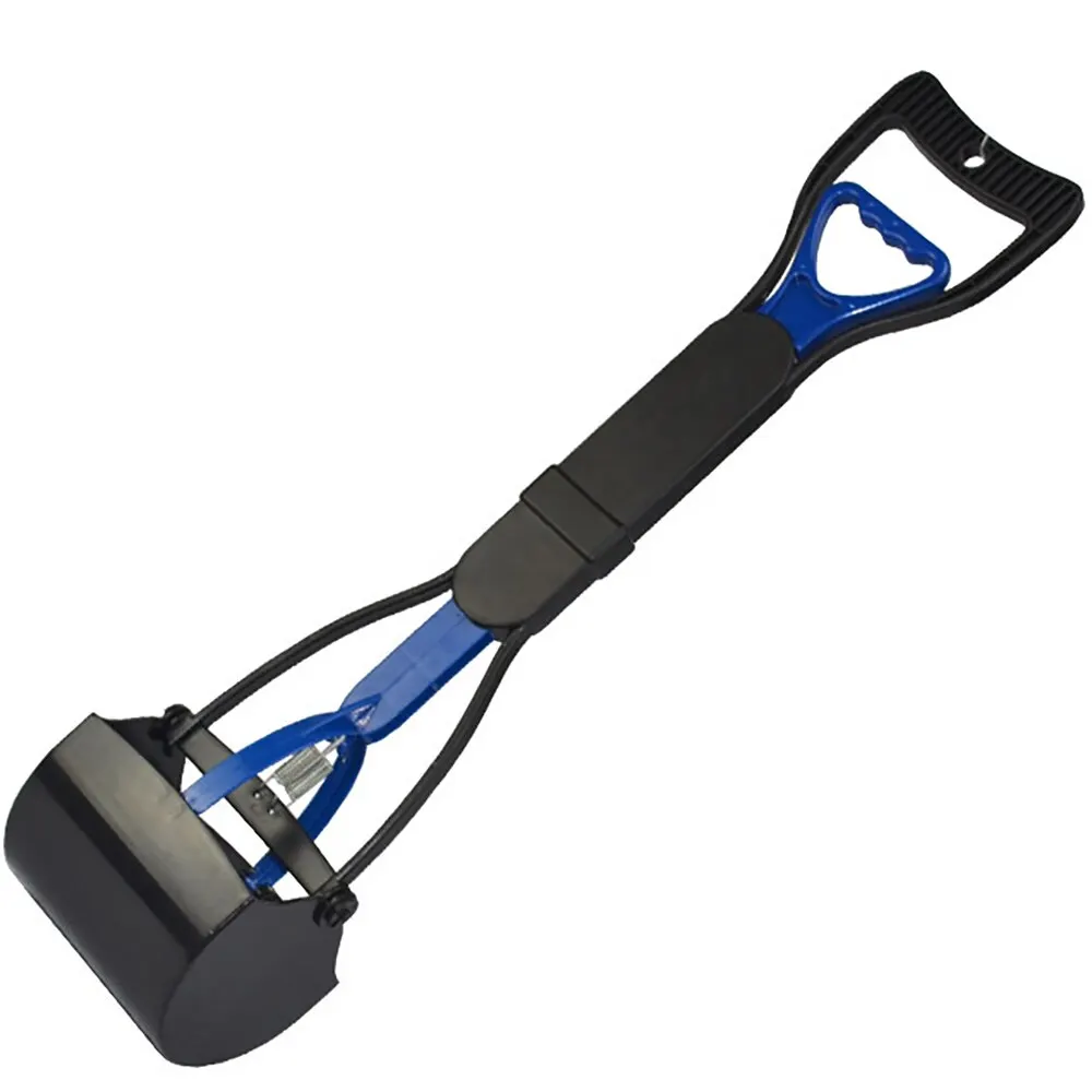 Cleaner Pet Poop Scooper Dog Long Handle Dog Cat Poop Scoop Clean Waste Cleaning Tools Supplies