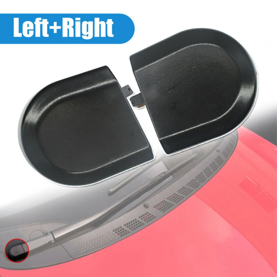Lot De 2 Cache-Écrous Pour Bras D'Essuie-Glace Honda Civic Sedan 2006-2011 - Remplace 76601SNAA01 / 76602SNAA01