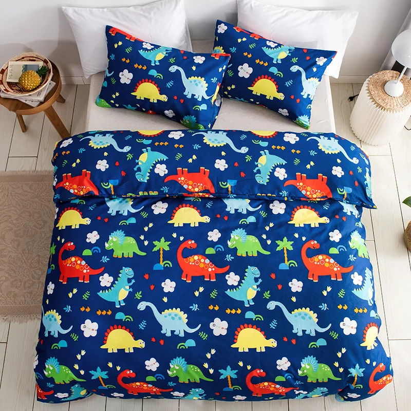 Dinosaur Duvet Cover Bedding Set Twin Queen King Size 240x220