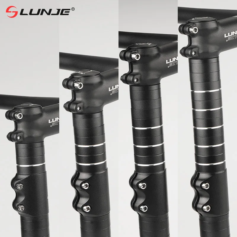 Bicycle Fork Stem Rise Up 85 115 135 150 180 210MM Bike Stem Height Extender Road Mountain Bike Handlebar Raise bicycle stem
