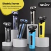 Sejoy 5 in 1 Electric Shaver Barber for Men Razor Rechargeable with Beard Trimmer Lithium Battery Portable Shavers for Travel 1