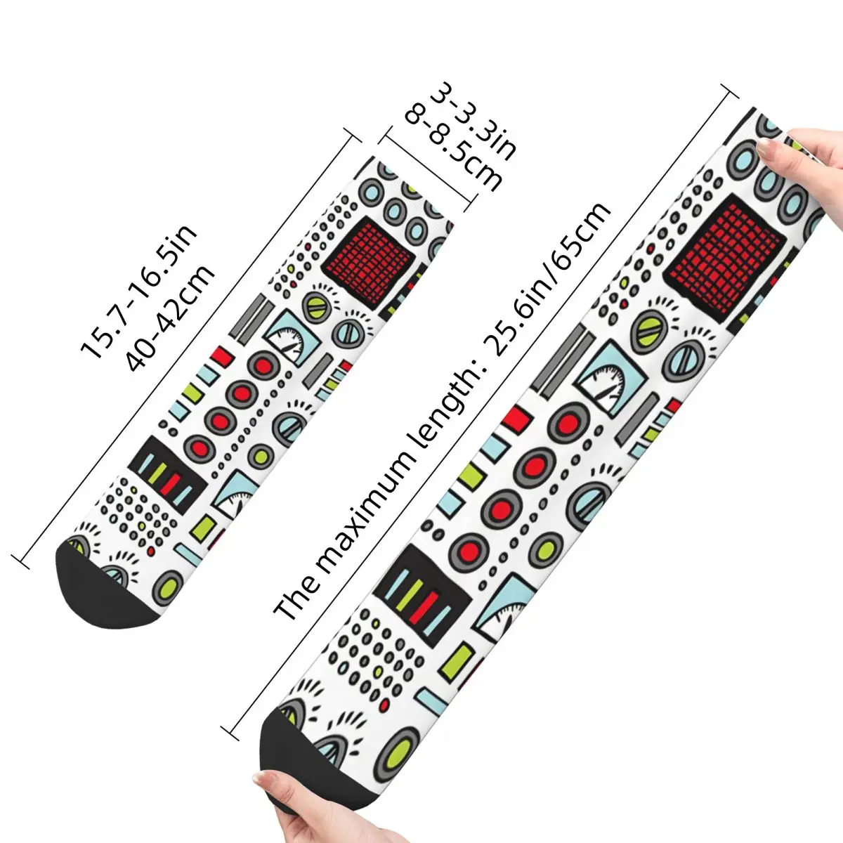Robot Controls 3000 Adult Socks,Unisex socks,men Socks women Socks