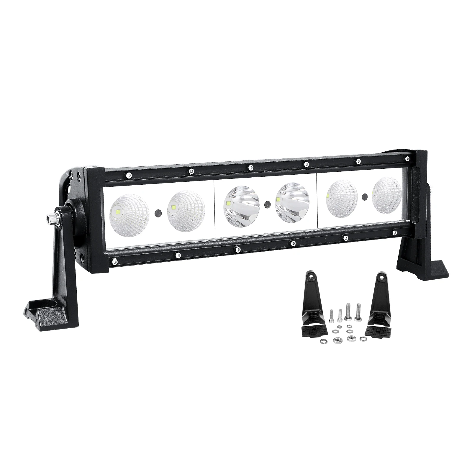 12"24"36"48" 30W 60W 90W 120W Single Row Straight LED Light Bar Combo Beam Offroad Car Led Work Light Bar 4x4 SUV