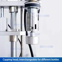 ZONESUN Automatic F-Style Bottle Capper | Screw Lid Container Packaging ZS-XG442F 2