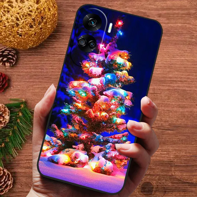 Festive Silicone Soft Case with Cute Bumper Design