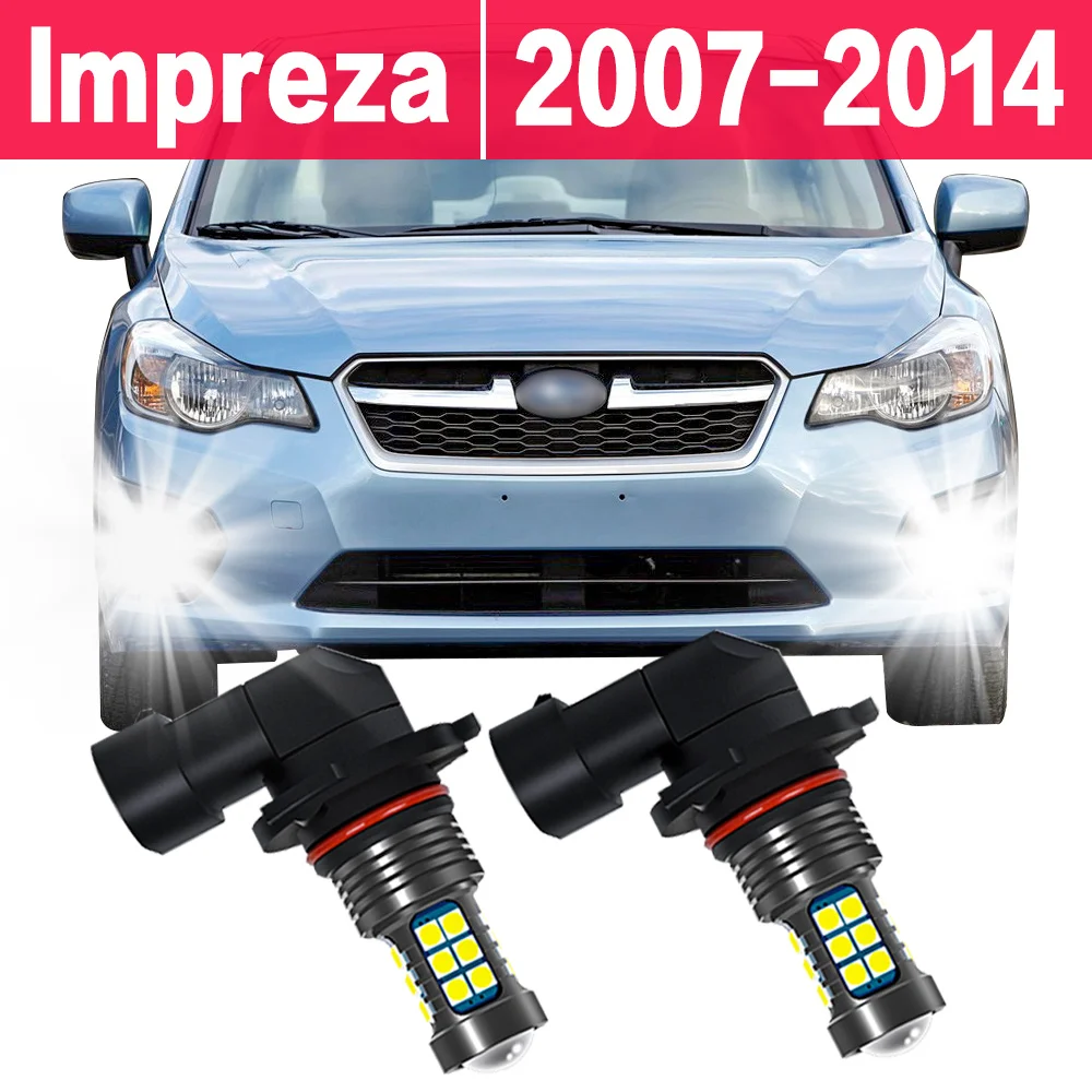

2 шт., автомобильные передние противотуманные фары для Subaru Impreza 2007 2008 2009 2010 2011 2012 2013