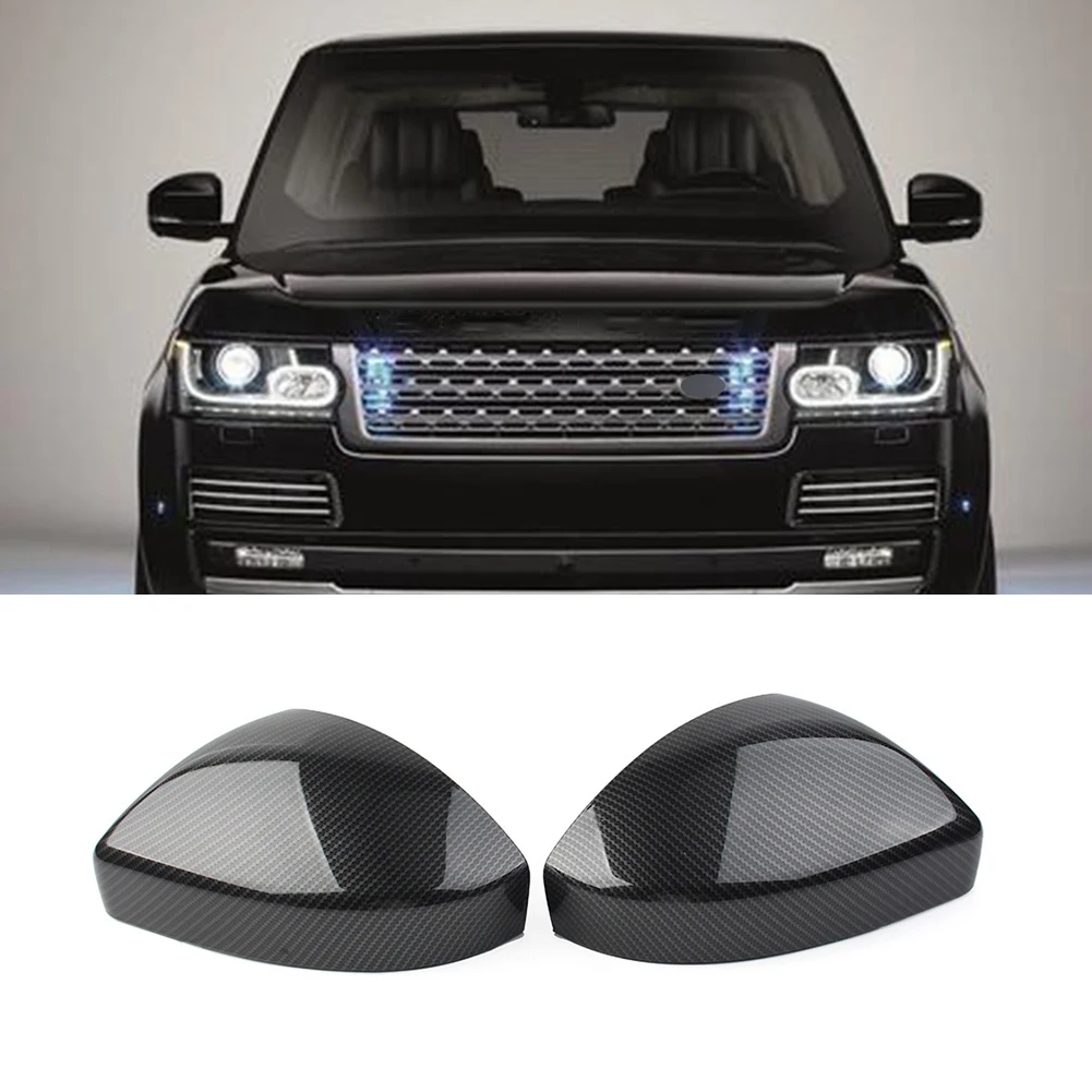 

1 Pair Car Rear Side View Mirror Cover Cap For Land Rover Range Rover 2009 2010 2011 2012 2013 Car Accessories