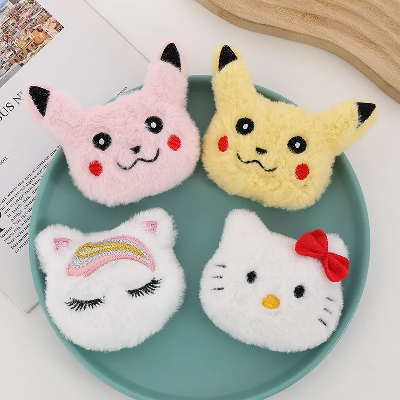 10cm Pokemon Plush Toy New Pikachu Doll Brooch Anime Cartoon Scarf Bag Figure Stuffed Model Pendant Toy Children Christmas Gifts lots of master 1 64 defender 110 diecast toys car model camel cup gulf limited edition gifts collection