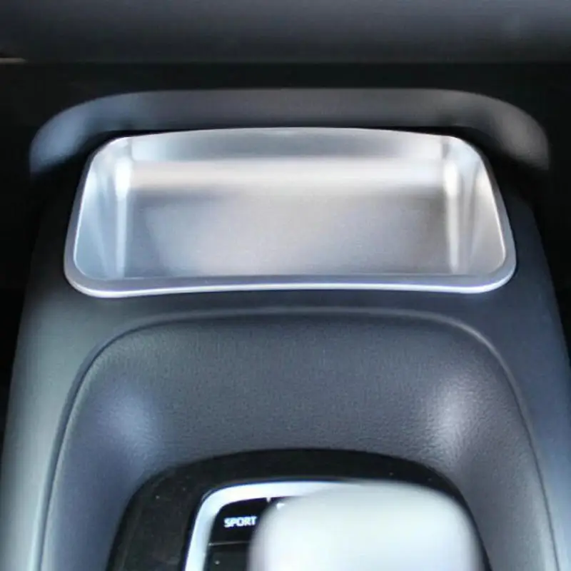 

SBTMY Fit For Toyota corolla E210 2019 2020 accessories Car ABS Decorative protection pad for central control storage tank