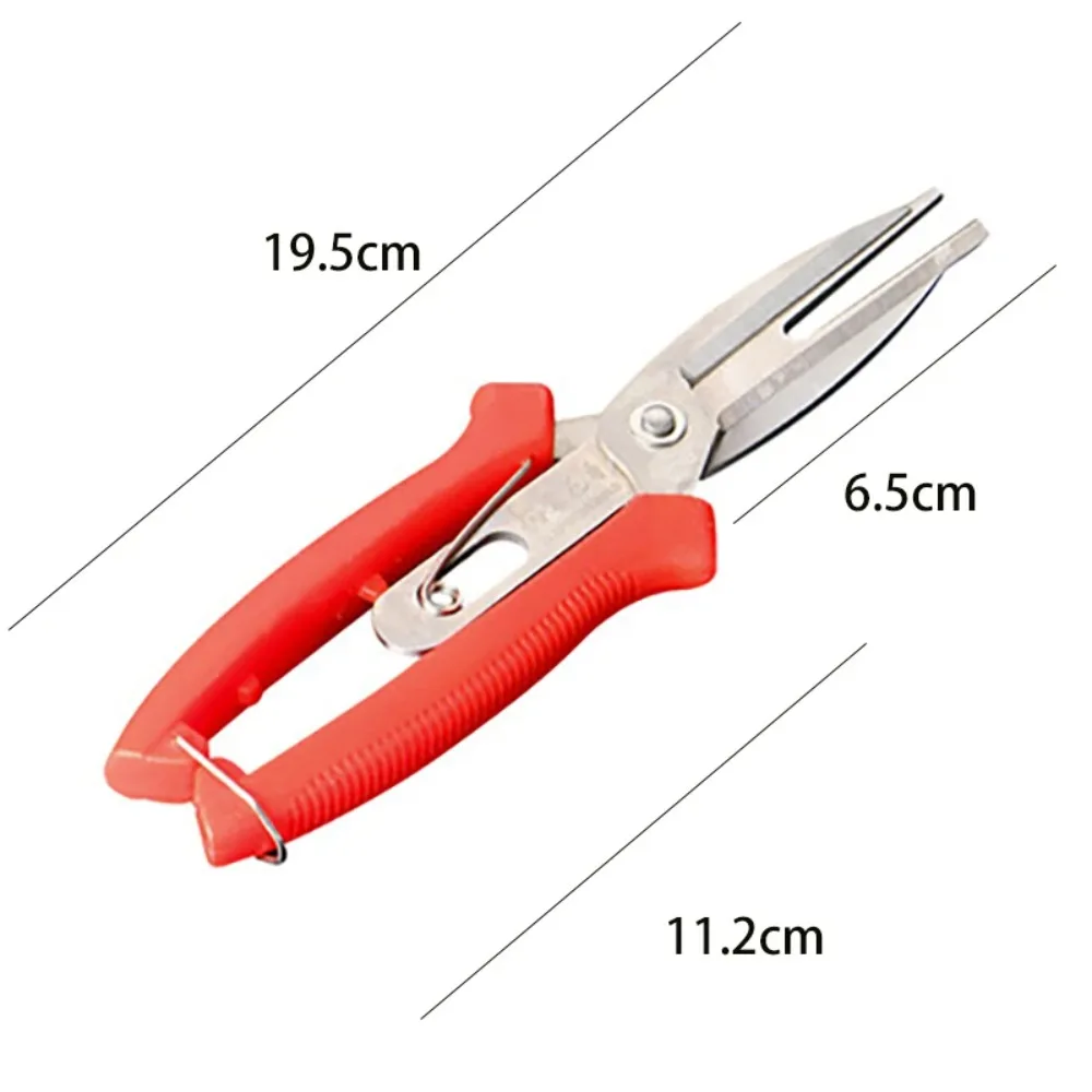 Double-port Agriculture Thinning Scissors Fruit Flower Bonsai thinning Shears Multi-use Pruning Garden Picking Cultivating Tool