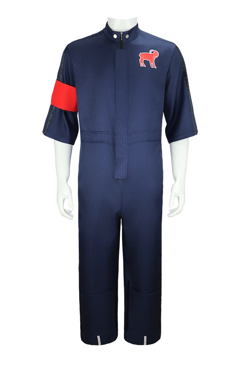 Band Slip Cosplay Knoten Joey Cosplay Fantasie Rot Blau Uniform Outfits Kostüm Verkleidung Männer Overall Halloween Karneval Party Anzug – Detail 14