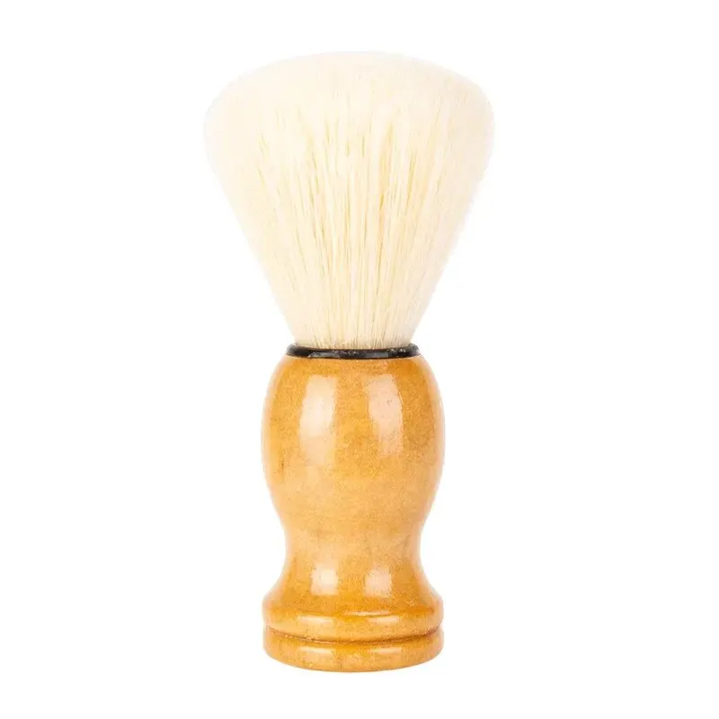 Shaving Brush 2PCS Soft Bristle Brush Lather Soap Beard Brush
