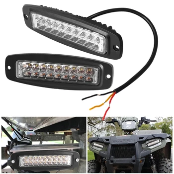 Fari a LED per auto, barra luminosa a LED da incasso, lampada a LED per auto universale, camion, fuoristrada 24V 12V