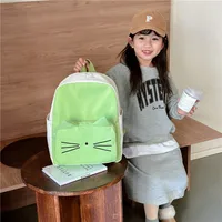 Cartoon Cat Kids Backpacks Kawaii Children's Handbags for Girls Boys Kindergarten Schoolbag Korean Toddler Travel Storage Bag 3