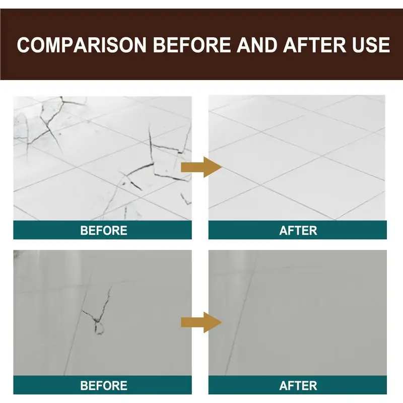 Bath Tub Crack Repair Ceramic Tile Small Hole Repair Household Accessory Home Wall Repair Kit For Enamel Fiberglass Porcelain 2
