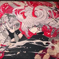 AbyssGaming Mouse Pad Mid Hardness Ultra-Fast Speed Smooth Anime Theme Desk Mat E-sports Mousepad Customized Gaming Accessories