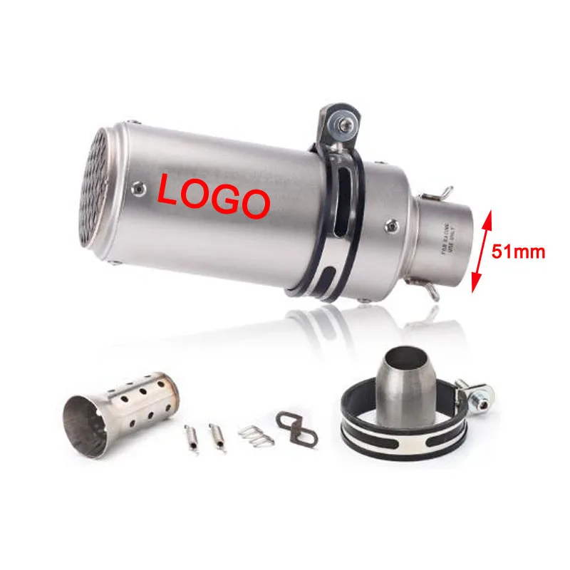   SC  ÷  GP Ʈ, ߸ R1 R3 CBR600RR R6  400 Z800 Z900 Z1000 MT07 , 51mm, 60mm