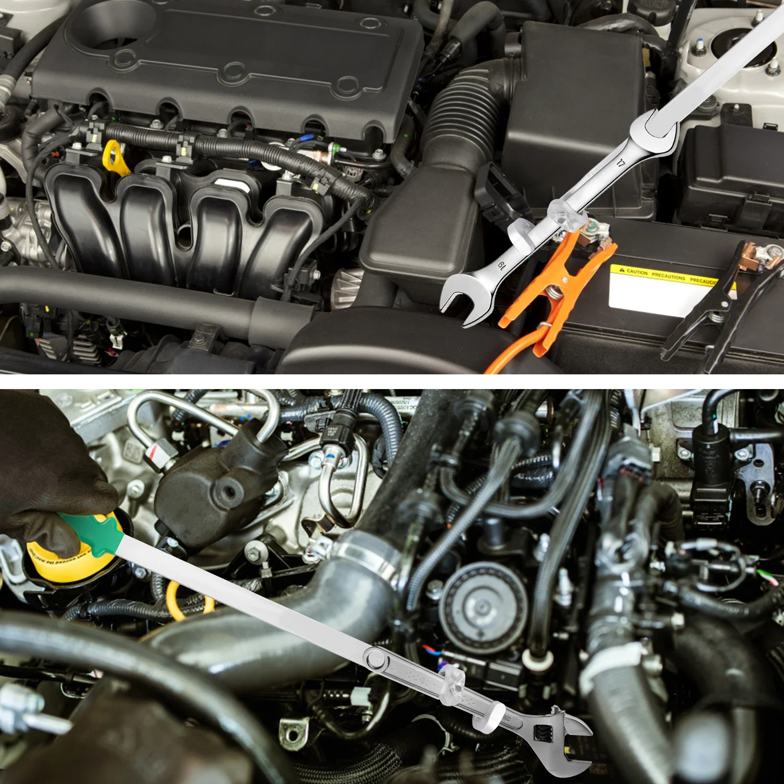 Wrench Extender Tool Long Wrench Extension Rust Resistant Torque Amplifier Extender Torque Amplifier Tool for Tight Space