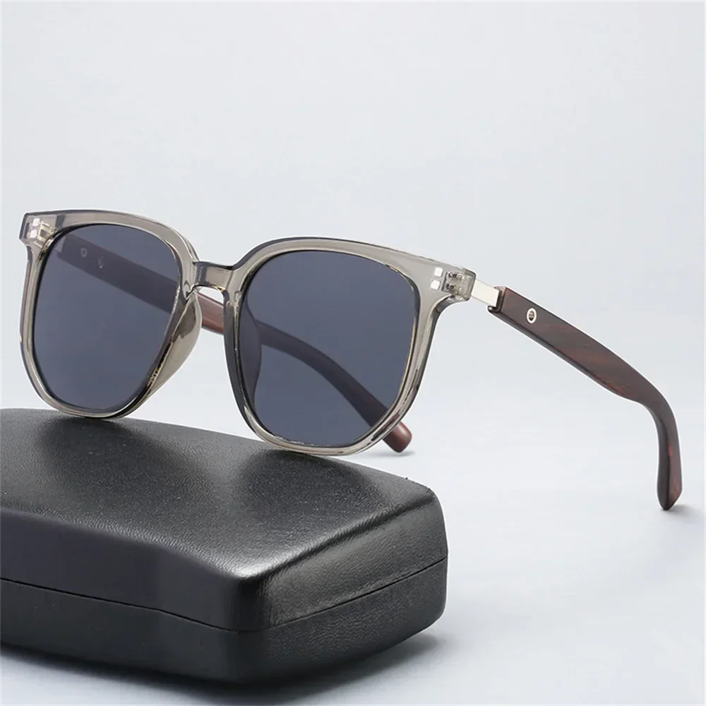Hot Sale Vintage Sunglasses Retro Women Men Wood Grain Eyewear Polarized Eyeglasses Outdoor UV Protection Travel Sun Glasses