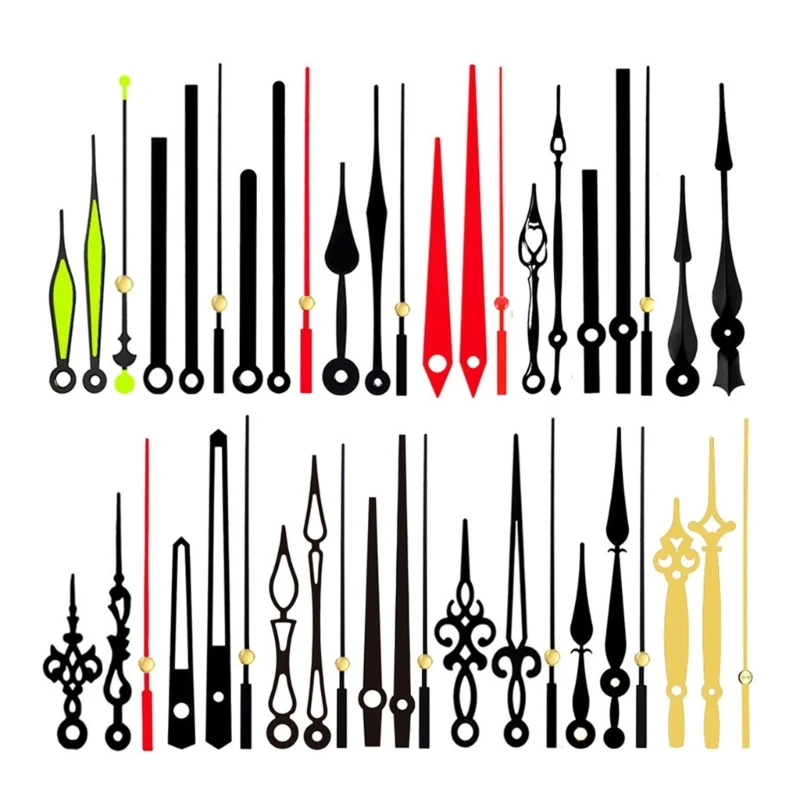 Description Picture 5 of itemDIY Clock Hands Different DIY Clock Hands for 25-40cm Diameter Clock Panel Suitable for Various Clocks Craft Enthusiasts
