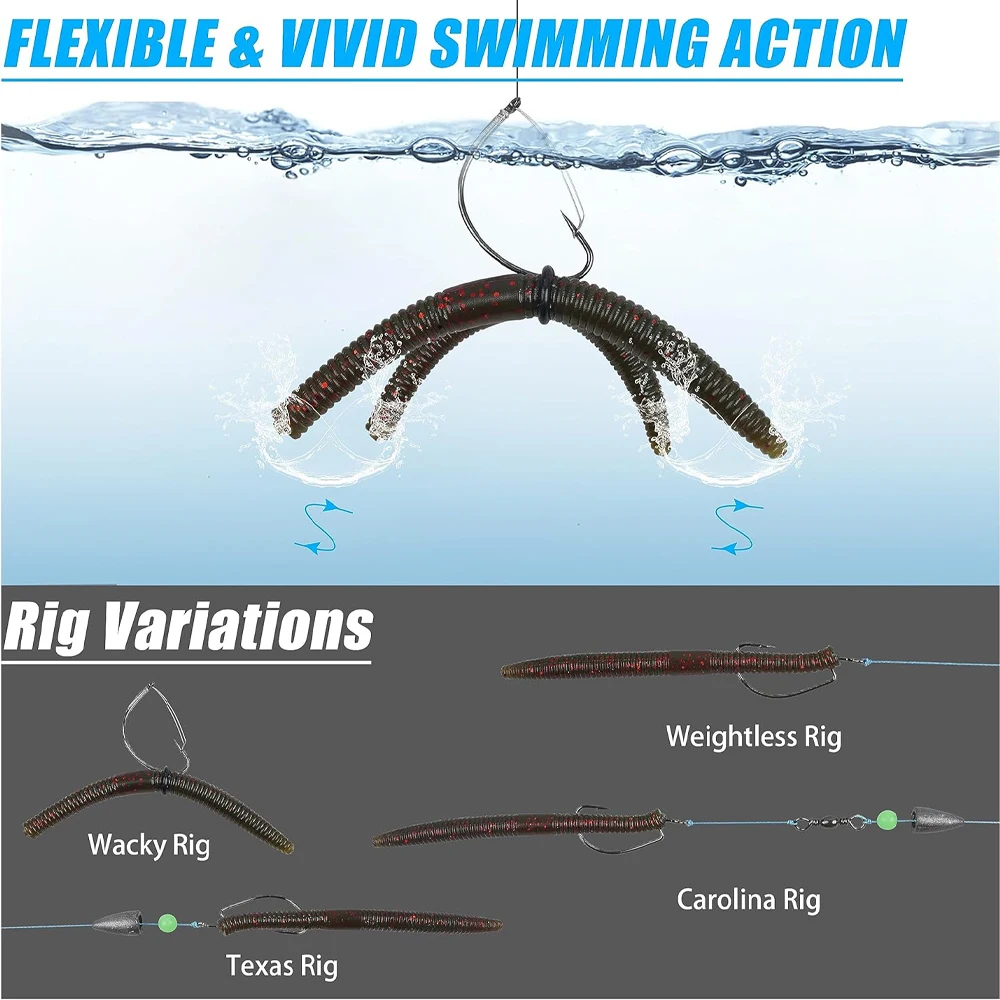 Phoxinus EWG Hameçons à Vis Sans Mauvaises Herbes – Idéal