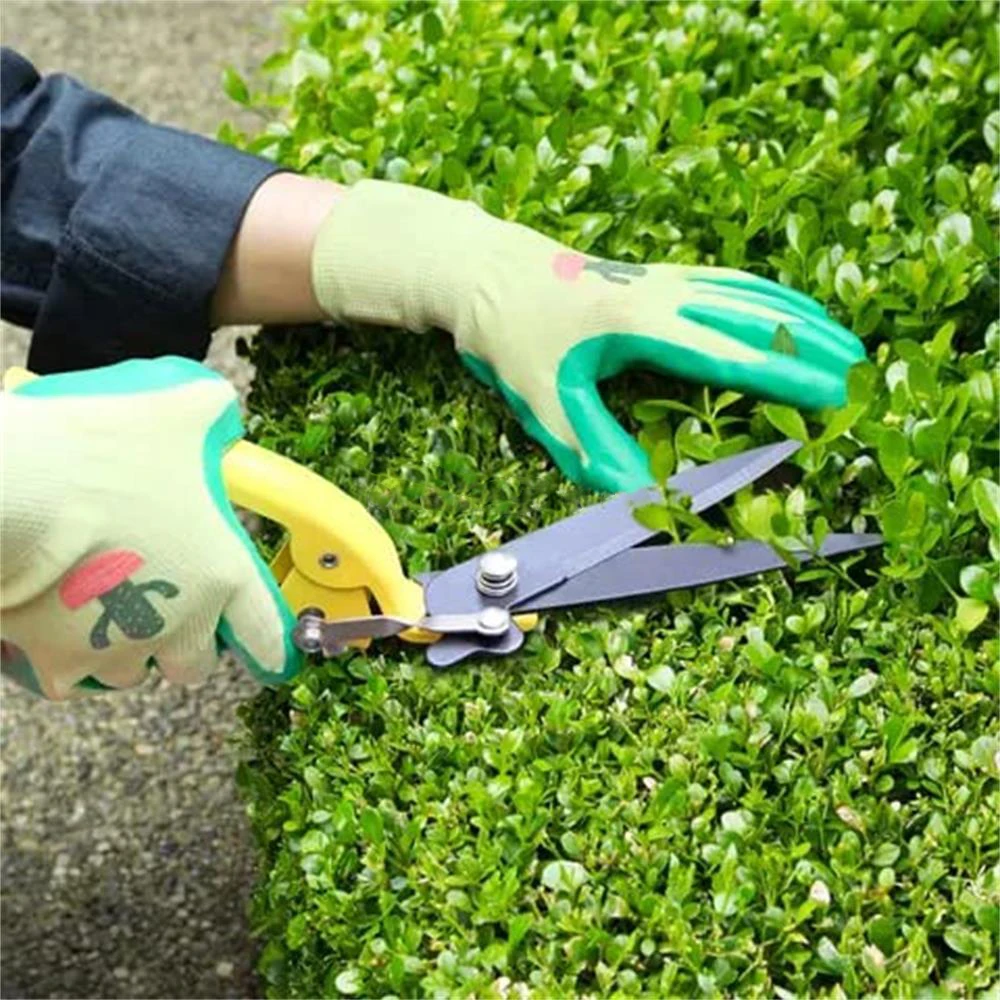 Gardening Scissors Rotatable Lawn Trimming Gardening Grass Trimming Scissors Tools Household Potted Weed Pruning