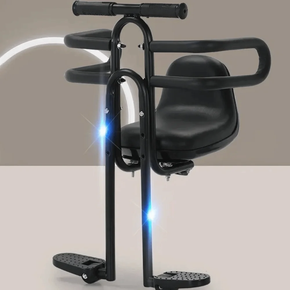 Seggiolino Anteriore per Bicicletta con Braccioli e Pedali - immagine 2