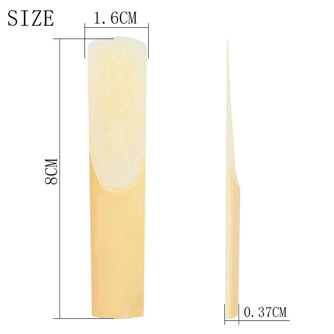 Bb Tenor Saxophone Reed 2.5 Strength 10Pcs Set