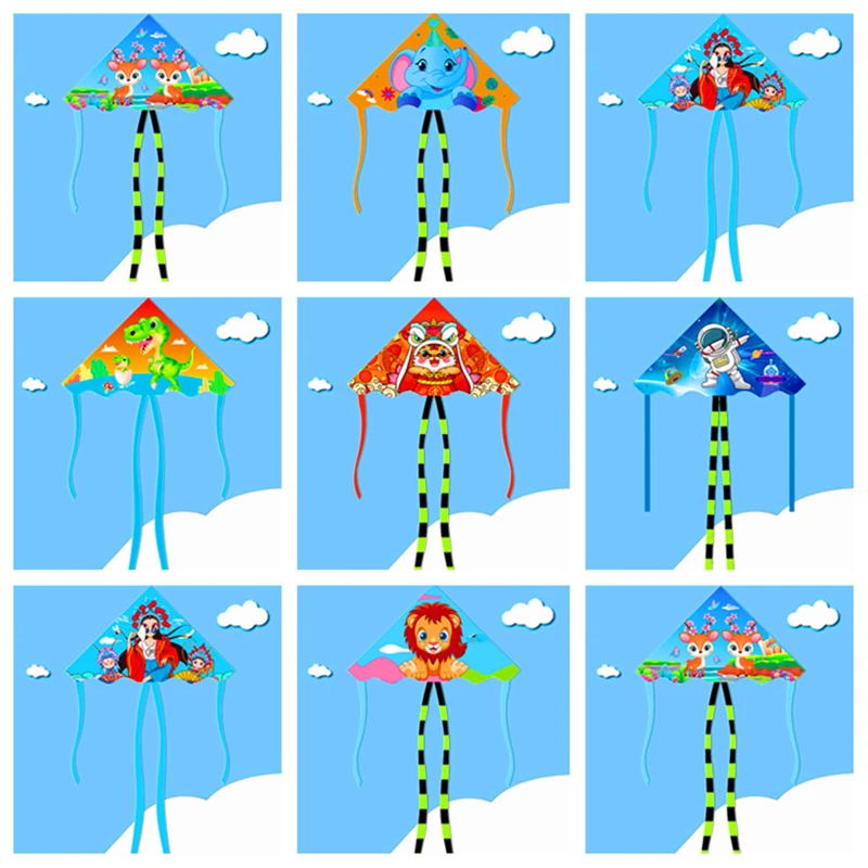 

Free Shipping Children kites flying toys for kids kites string line cartoon kites bird kites outdoor fun for kids reel jouer