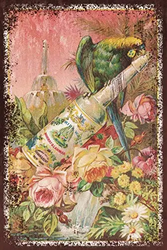 

Florida Water 8x12 Inch Vintage Retro Decor Metal Tin Sign