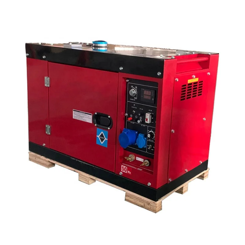 

230a air cooled single phase super silent welding generator sets 192FAE machine