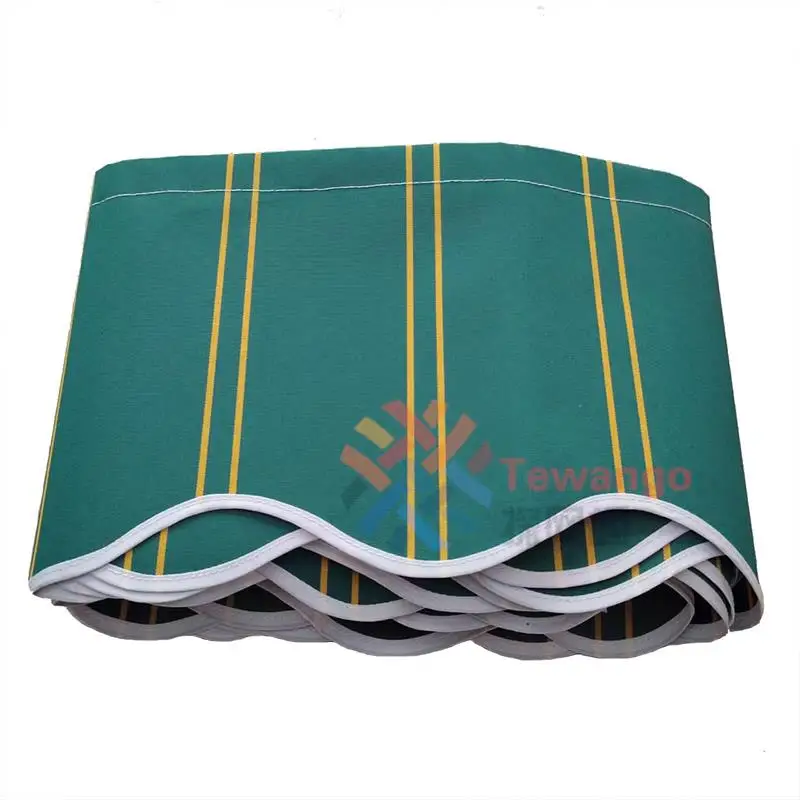Size Strips Pure Color Outdoor Heavy Duty Awning Replacement Cloth Poly Fabric Telescopic Waterproof Store Banner outdoor awnings
